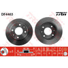 TRW Brake Rotor 250mm Rear DF4463S