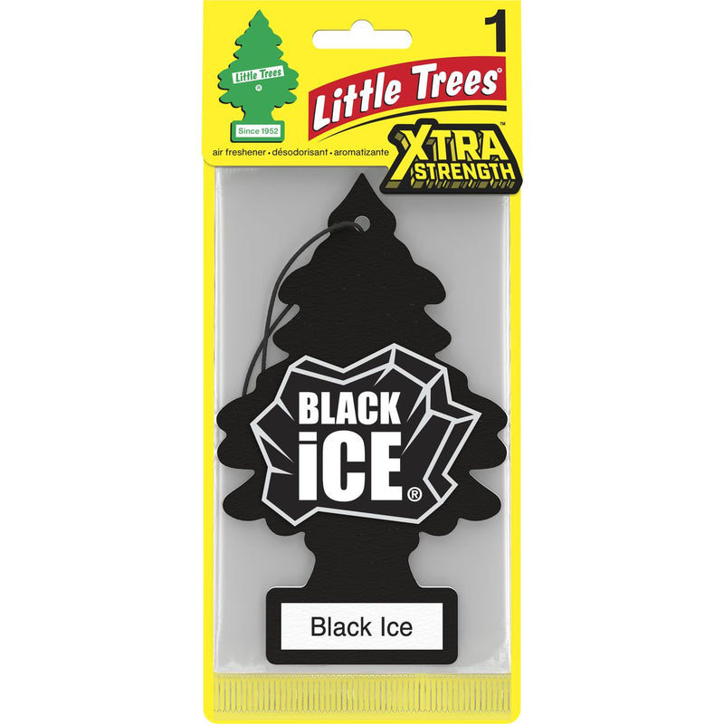 Little Trees Car Air Freshener X-Tra Strength Black Ice