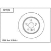 TRW Brake Rotor 288mm Rear DF7172S