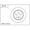 TRW Brake Rotor 288mm Rear DF7172S