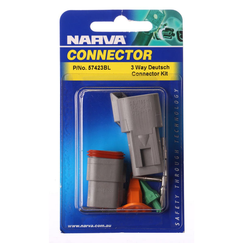 Narva Deutsch Connector 3 Way 57423BL