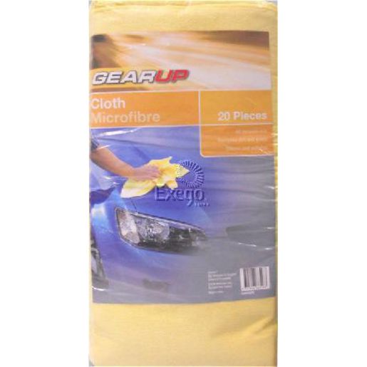 Gear Up Microfiber Cloth Pack 20Pc GUMFC20PK