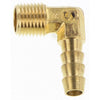 Champion Brass Male 90 Elbow 5/16 Hose x 1/4 BSP HC36