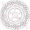 TRW Brake Rotor 345mm Front DF4341S