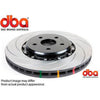 DBA T2 Slotted Brake Rotor Pair 315mm Front DBA845S
