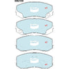 Bendix Heavy Duty Brake Pad Set Front DB2158 HD