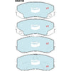 Bendix Heavy Duty Brake Pad Set Front DB2158 HD