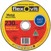 Flexovit Reinforced Cut Off Wheel 230x2.5x25.4mm