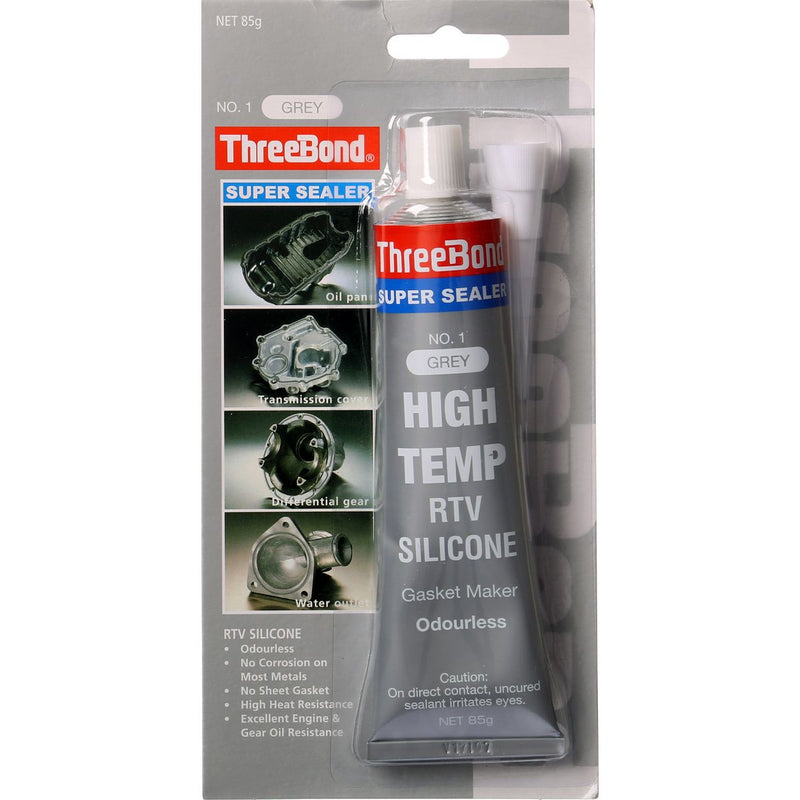 ThreeBond High Temp RTV Silicone Liquid Gasket Grey 85g
