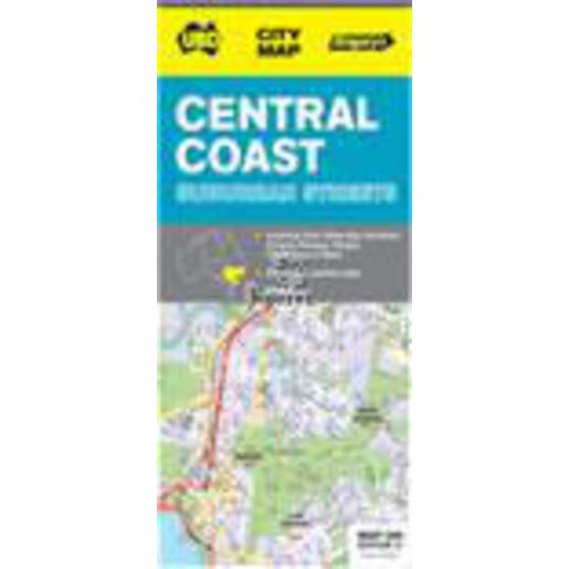 UBD NSW Central Coast 289 Map 12th Edition 9780730000000