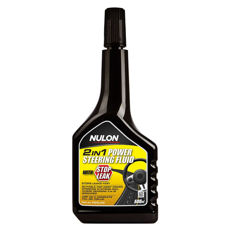 Nulon Power Steering Fluid and Stop Leak 450ml PSFSL450