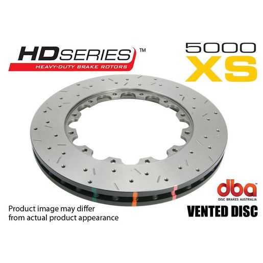 DBA T3 5000 Slotted Replacement Brake Rotor Single Front