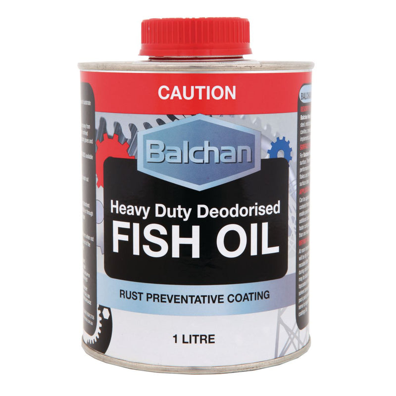 Balchan Heavy Duty Deodorised Fish Oil 1L BA6009