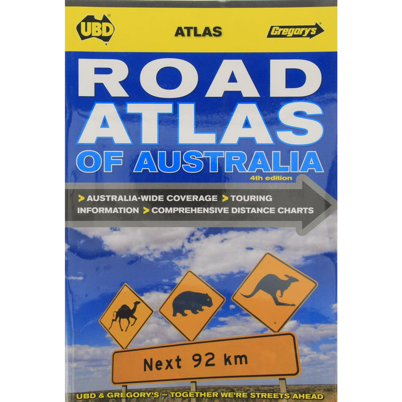 UBD Atlas-Roads Of Australia 4th Edition 9780730000000