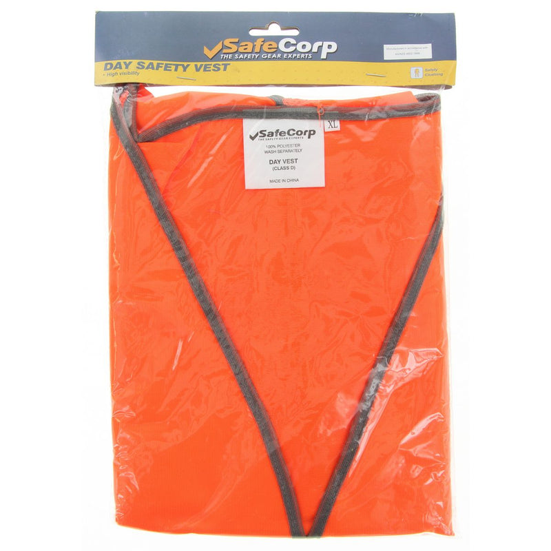 Safecorp High Visibility Vest Orange X-Large SCP8025
