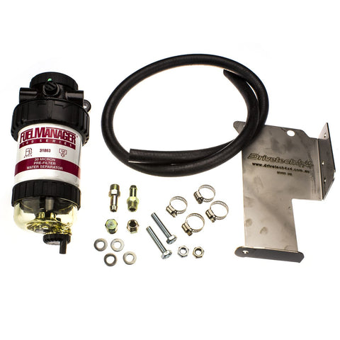 Drivetech 4x4 FuelManager Diesel Pre Filter Kit DT-FMK008