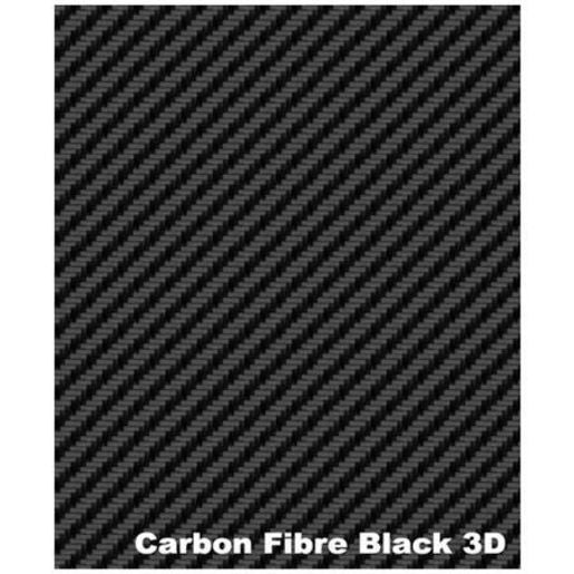 Autotecnica Vinyl Wrap 152x152cm Black 3D Carbon Fibre