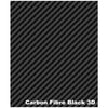 Autotecnica Vinyl Wrap 152x152cm Black 3D Carbon Fibre