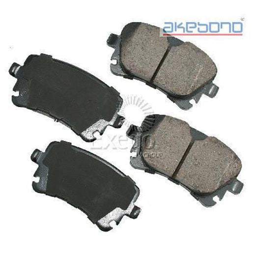 Akebono Euro Brake Pad Set EUR1018