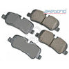 Akebono Euro Ultra-Premium Brake Pad Set Rear EUR1099