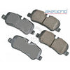 Akebono Euro Ultra-Premium Brake Pad Set Rear EUR1099
