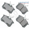 Akebono Euro Brake Pad Set EUR340A