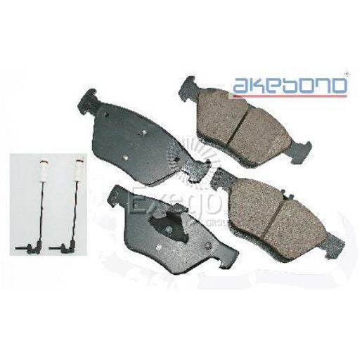 Akebono Euro Brake Pad Set EUR853