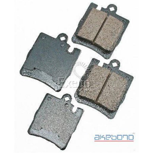 Akebono Euro Brake Pad Set EUR873