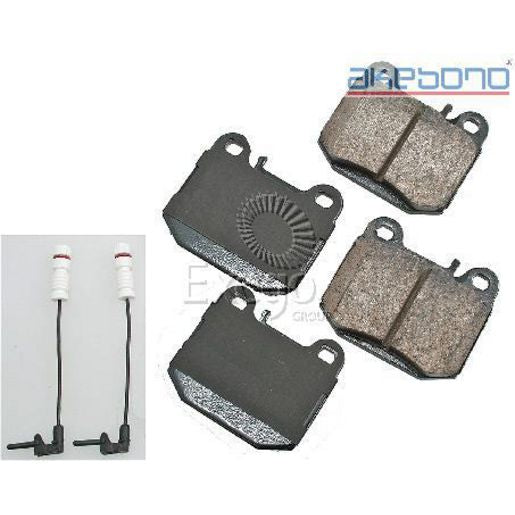 Akebono Euro Brake Pad Set EUR874