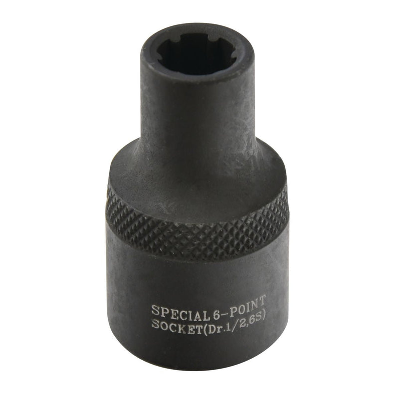 Endeavour Tools Rib Impact Socket M6 1/2in Drive Female