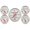 Autometer Arctic White 5 Piece Gauge Kit AU1300