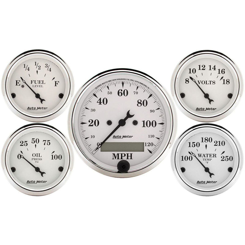 Autometer Old Tyme 5 Piece Gauge Kit AU1602