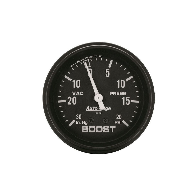 Autometer Auto Gauge 2-5/8in Boost Vacuum Gauge 30in/Hg