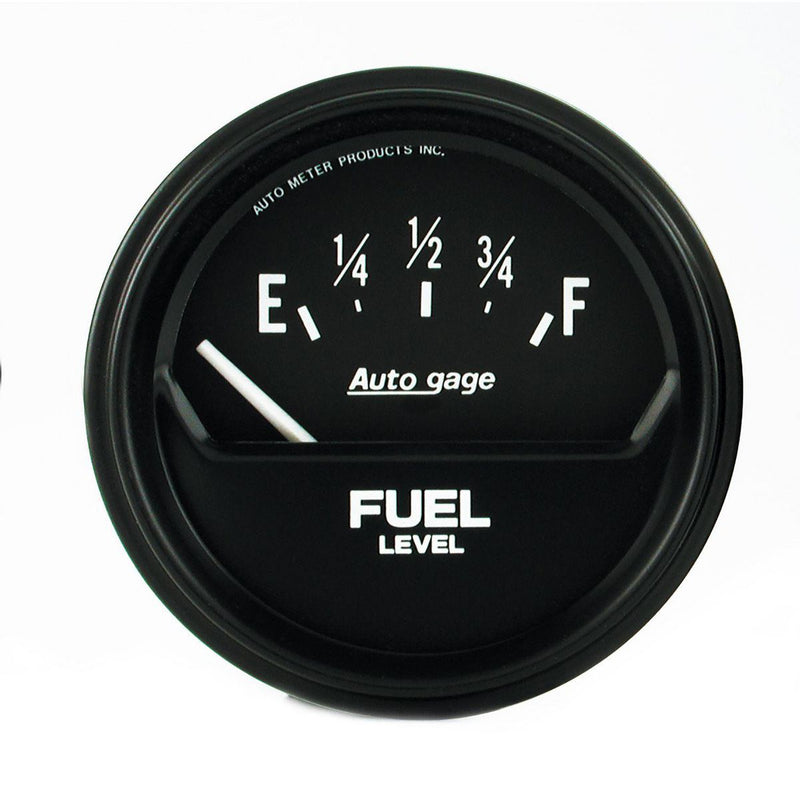 Autometer Auto Gauge 2-5/8in Fuel Level Gauge 0-90 Ohms