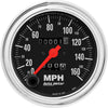 Autometer Trad Chrome 3-3/8in Speedometer 120MPH