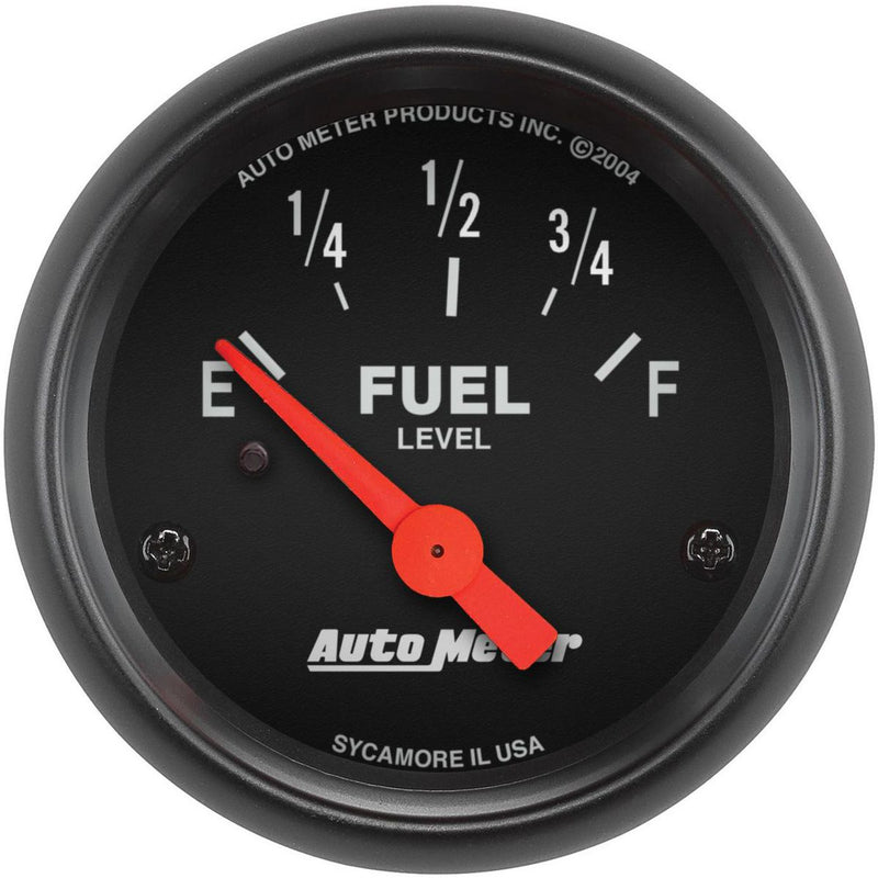 Autometer Z-Series 2-1/16in Fuel Level Gauge 240-33 Ohm
