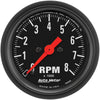 Autometer Z-Series 2-1/16in Tacho Gauge 8,000rpm In Dash