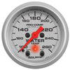 Autometer Ultra-Lite 2-1/16in Water Temp Gauge 100-260F