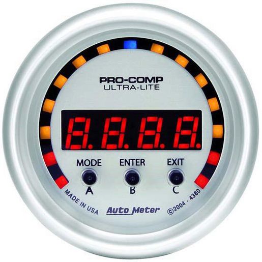 Autometer Ultra-Lite 2-1/16in D-Pic G Meter Gauge LED &