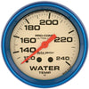 Autometer Ultra Nite 2-5/8in Water Temp Gauge 120-240F