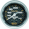 Autometer Carbon Fiber 2-1/16in Water Temp Gauge 120-240F