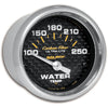 Autometer Carbon Fiber 2-1/16in Water Temp Gauge 100-250F