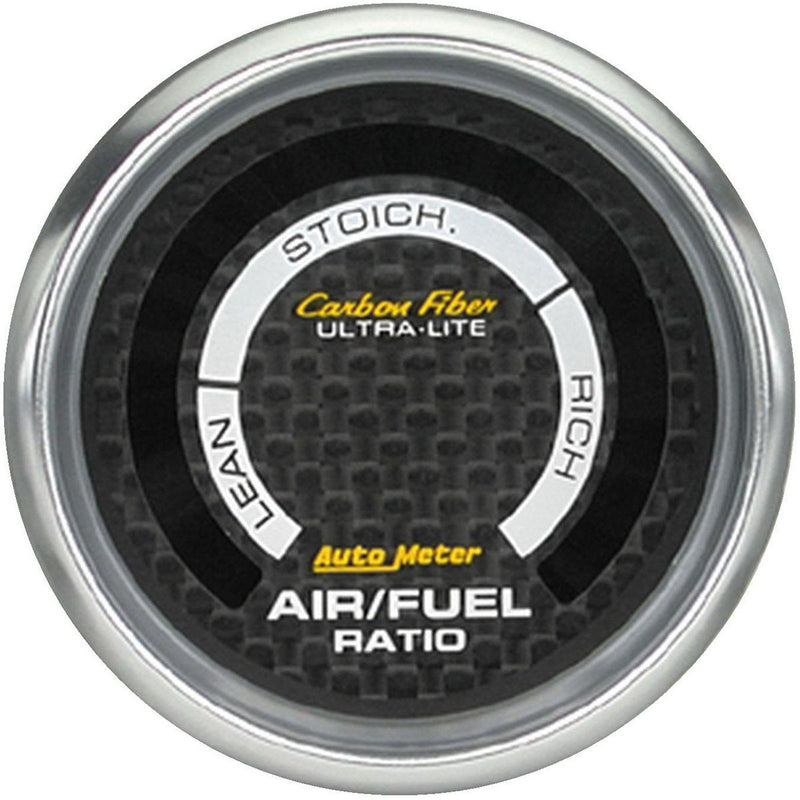 Autometer Carbon Fiber 2-1/16in Air/Fuel Ratio Gauge
