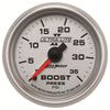 Autometer Ultra-Lite II 2-1/16in Boost Gauge 0-35 PSI