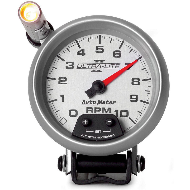 Autometer Ultra-Lite II 3-3/4in Tacho Gauge 10,000 rpm