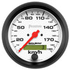 Autometer Phantom 3-3/8in Speedometer 190KPH AU5887-M