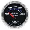 Autometer Cobalt 2-1/16in Water Temp Gauge 100-250F Short