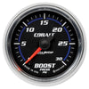 Autometer Cobalt 2-1/16in Boost Gauge 0-30 PSI Full Sweep