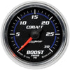 Autometer Cobalt 2-1/16in Boost Gauge 0-30 PSI Full Sweep
