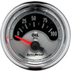 Autometer Muscle 2-1/16in Oil Pressure Gauge 0-100PSI